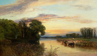 George Vicat Cole - Pastoral Landscape.webp