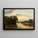 Landschaftsbild - George Vicat Cole — gerahmtes Bild an der Wand