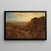 Der Niedergang des Tages - George Vicat Cole — gerahmtes Bild an der Wand