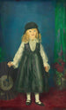 Anne mit einem japanischen Sonnenschirm - George Wesley Bellows — Ansicht des Kunstwerks