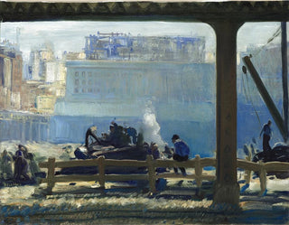 Morgenblau - George Wesley Bellows — Ansicht des Kunstwerks