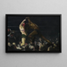 Die beiden Mitglieder dieses Clubs - George Wesley Bellows — gerahmtes Bild an der Wand