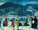 Liebe des Winters - George Wesley Bellows — Ansicht des Kunstwerks