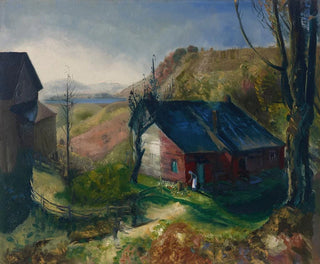 Ferme de montagne - George Wesley Bellows — Ansicht des Kunstwerks