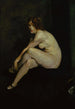 Junge nackte Mädchen Mlle Leslie Hall - George Wesley Bellows — Ansicht des Kunstwerks