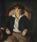 Portrait eines Jungen - George Wesley Bellows — Ansicht des Kunstwerks