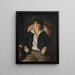 Portrait eines Jungen - George Wesley Bellows — gerahmtes Bild an der Wand