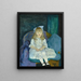 Portrait von Anne - George Wesley Bellows — gerahmtes Bild an der Wand