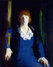 Portrait von Florence Pierce - George Wesley Bellows — Ansicht des Kunstwerks