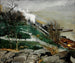 Regen auf dem Fluss - George Wesley Bellows — Ansicht des Kunstwerks