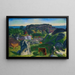 Ferme de Rock Ridge - George Wesley Bellows — gerahmtes Bild an der Wand