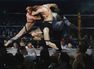 Hirsch bei Sharkey's - George Wesley Bellows — Ansicht des Kunstwerks
