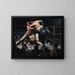 Hirsch bei Sharkey's - George Wesley Bellows — gerahmtes Bild an der Wand