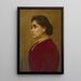Jane Addams - George de Forest Brush — gerahmtes Bild an der Wand
