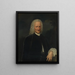Willem Dircksz Backer 1681-1760 - George van der Mijn — gerahmtes Bild an der Wand