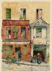 rue Mouffetard Boutique de vins à l'enseigne du Vieux chêne - Georges-Henri Manesse — Ansicht des Kunstwerks