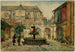 Innenhof des Hôtel Hesselin 24 quai de Béthune - Georges-Henri Manesse — Ansicht des Kunstwerks