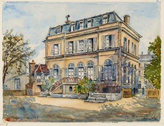des Hôtel de la princesse Belgiojoso, 28 rue du Montparnasse - Georges-Henri Manesse — Ansicht des Kunstwerks