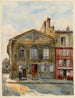 Das Polizeipavillon des Pferdemarkts in der Rue Geoffroy Saint-Hilaire - Georges-Henri Manesse — Ansicht des Kunstwerks