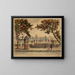 Passerelle des Arts - Georges-Henri Manesse — gerahmtes Bild an der Wand