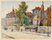 Gefängnis des Cherche-Midi, rue du Cherche-Midi an der Ecke des boulevard Raspail - Georges-Henri Manesse — Ansicht des Kunstwerks