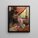 Flirt d'autrefois - Georges Antoine Rochegrosse — gerahmtes Bild an der Wand