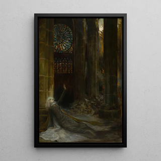 Georges Antoine Rochegrosse - Intrieur de cathdrale.webp