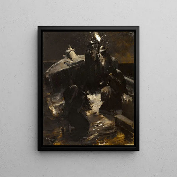 Georges Antoine Rochegrosse - Le Naufrage.webp