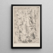 Basse - Georges Braque — gerahmtes Bild an der Wand