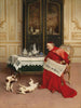Spiele der Katzen - Georges Croegaert — Ansicht des Kunstwerks