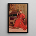 Le mot juste - Georges Croegaert — gerahmtes Bild an der Wand