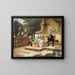 La note - Georges Devy — gerahmtes Bild an der Wand