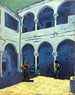 Hof eines marokkanischen Riads - Georges Gaudion — Ansicht des Kunstwerks