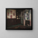 La salle à manger de Hauteville House - Georges Hugo — gerahmtes Bild an der Wand