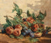 Stillleben mit Früchten, Pflaumen und Pfirsichen - Georges Jeannin — Ansicht des Kunstwerks