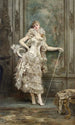 Frou-Frou - Georges Jules Victor Clairin — Ansicht des Kunstwerks
