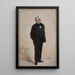 Portrait Émile de Girardin 1806-1881 Publizist und Politiker - Georges Jules Victor Clairin — gerahmtes Bild an der Wand