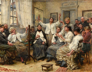 Die Wohltätigkeitsfraktionen - Georges Moreau de Tours — Ansicht des Kunstwerks