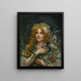 Ophélie - Georges Roussin — gerahmtes Bild an der Wand