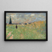 Ein Sommerlandschaft - Georges Seurat — gerahmtes Bild an der Wand