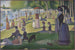 Ein Sonntag am Strand der Grande Jatte - Georges Seurat — Ansicht des Kunstwerks