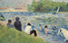 Badende Studie für Badende in Asnières - Georges Seurat — Ansicht des Kunstwerks