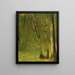 La Forêt de Pontaubert - Georges Seurat — gerahmtes Bild an der Wand