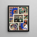 Collection décors et couleurs Pl02 - Georges Valmier — gerahmtes Bild an der Wand
