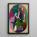 Fugue - Georges Valmier — gerahmtes Bild an der Wand