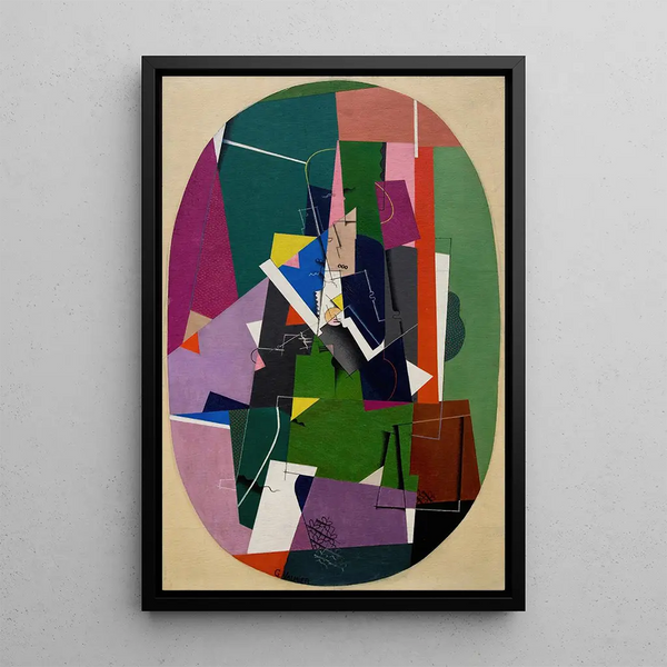 Fugue - Georges Valmier — gerahmtes Bild an der Wand