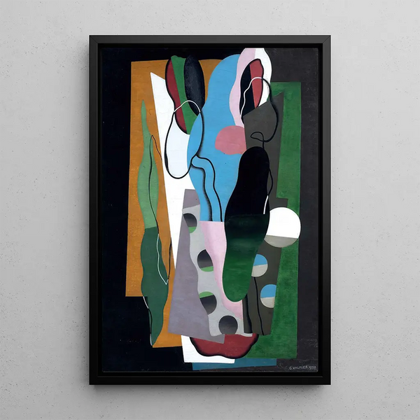 Die Tulpen - Georges Valmier — gerahmtes Bild an der Wand