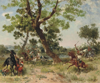 Eine Bande von Plünderern - Georges Washington — Ansicht des Kunstwerks