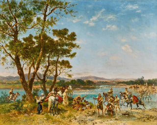 Traversée du Wadi - Georges Washington — Ansicht des Kunstwerks