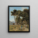 Halte dans les montagnes - Georges Washington — gerahmtes Bild an der Wand